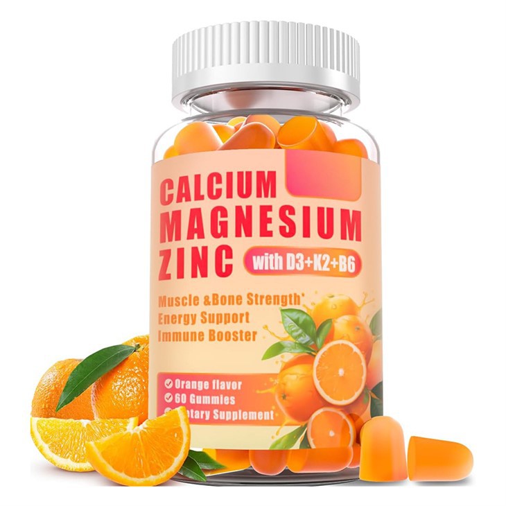 Kalcium Magnesium Zink D3k2 Gummies
