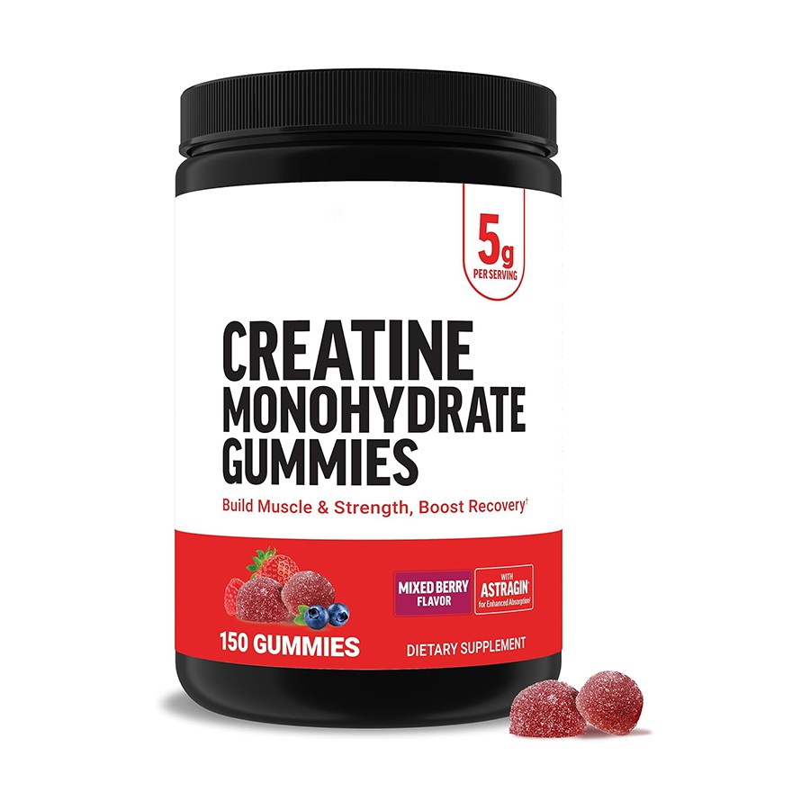 Kreatinmonohydrat Gummies muskeltillväxt