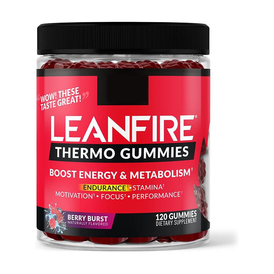 Leanfire Thermo Gummies Energize Your Day, höj din prestanda