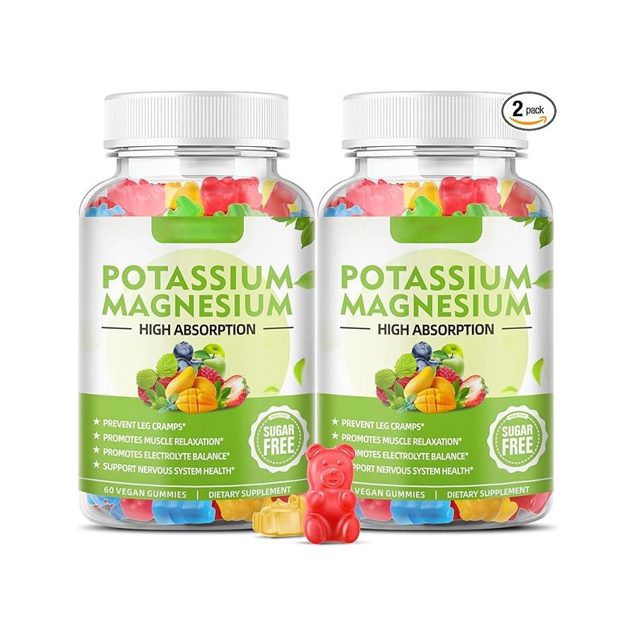 Kaliummagnesium med hög absorption Gummies: Nature's Electrolyte Powerhouse för livlig wellness