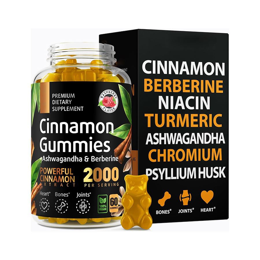 Premium Cinnamon Gummies Nature's Blood Sugar Support for Vibrant Living