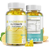Magnesiumglycinate Calm Gummies Nature's Soothing Support for Sleep, Avslappning Vitalitet